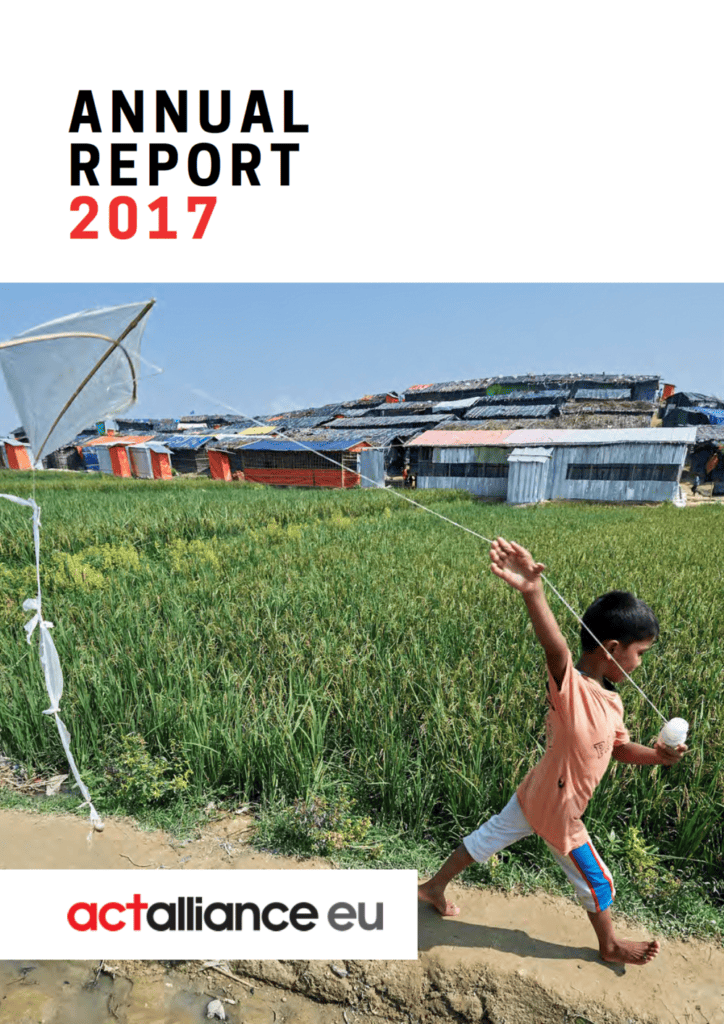 Front page, Annual Report 2017