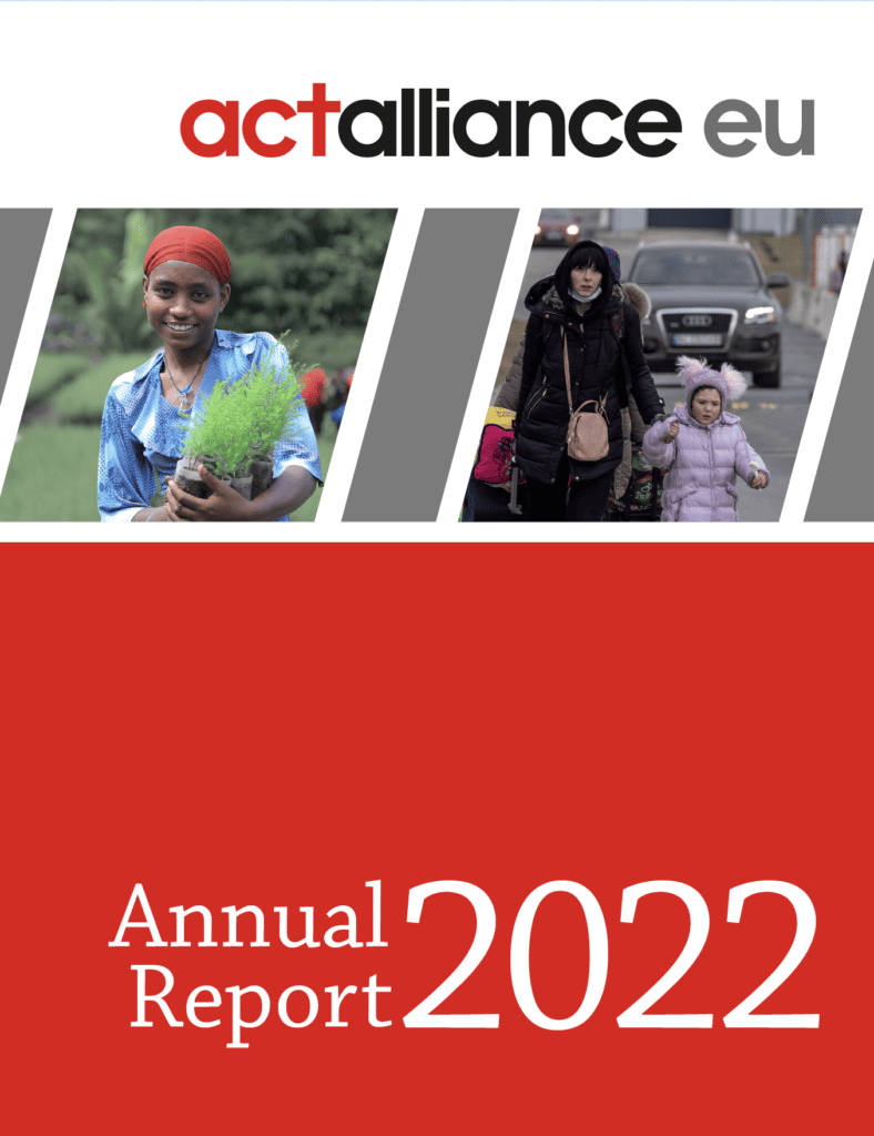 Annual Report 2022 - ACT Alliance EU